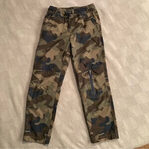 Boys Camouflage Joggers